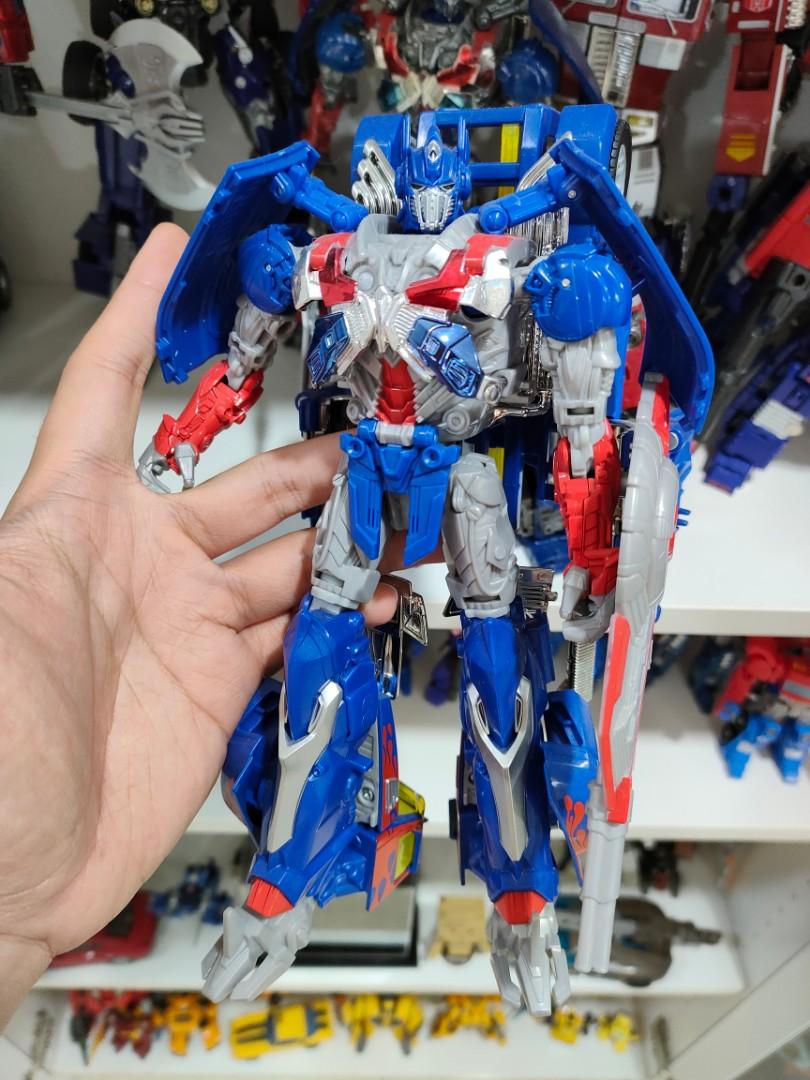 Optimus prime action figure the last knight top