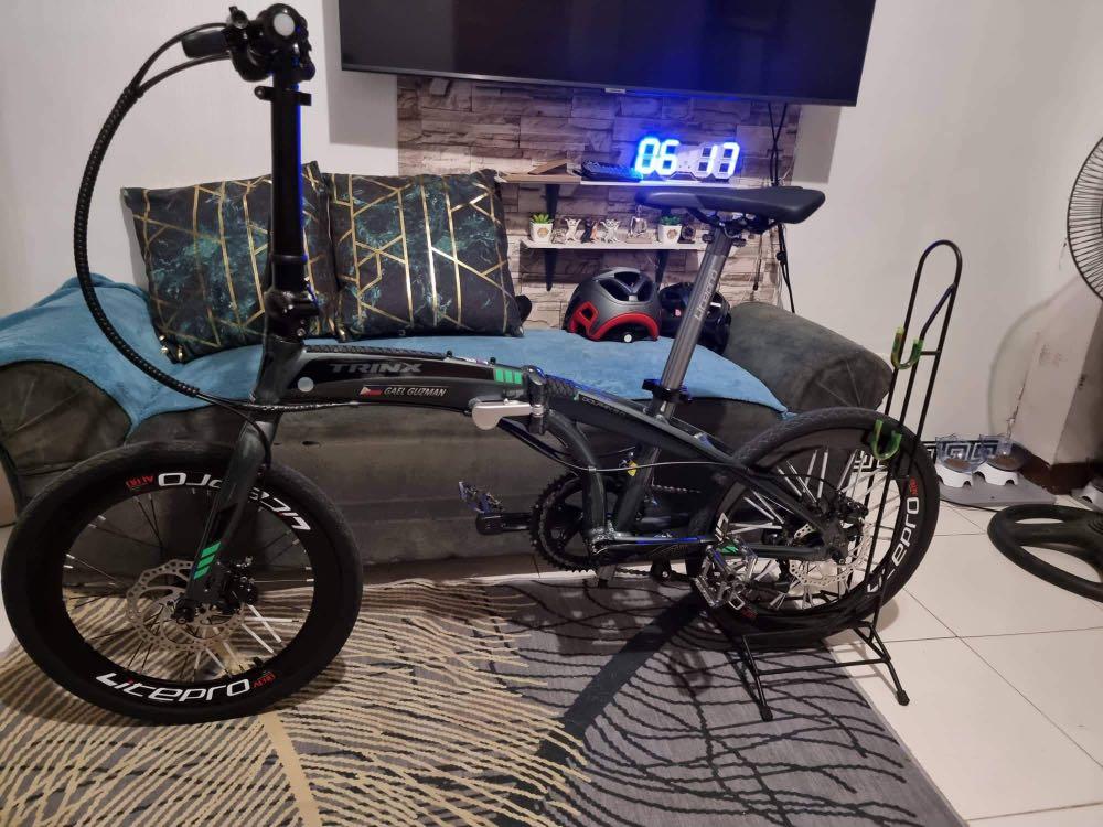 Trinx folding bike clearance dolphin 3.0 price