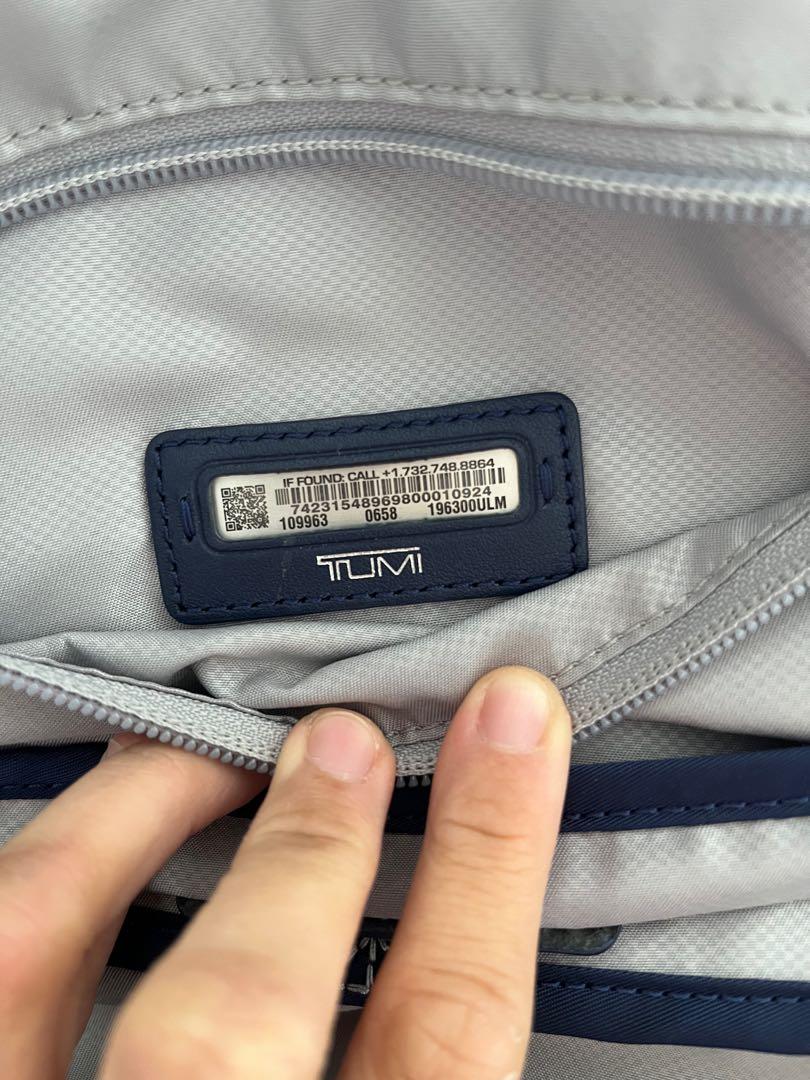 Tumi carson outlet navy