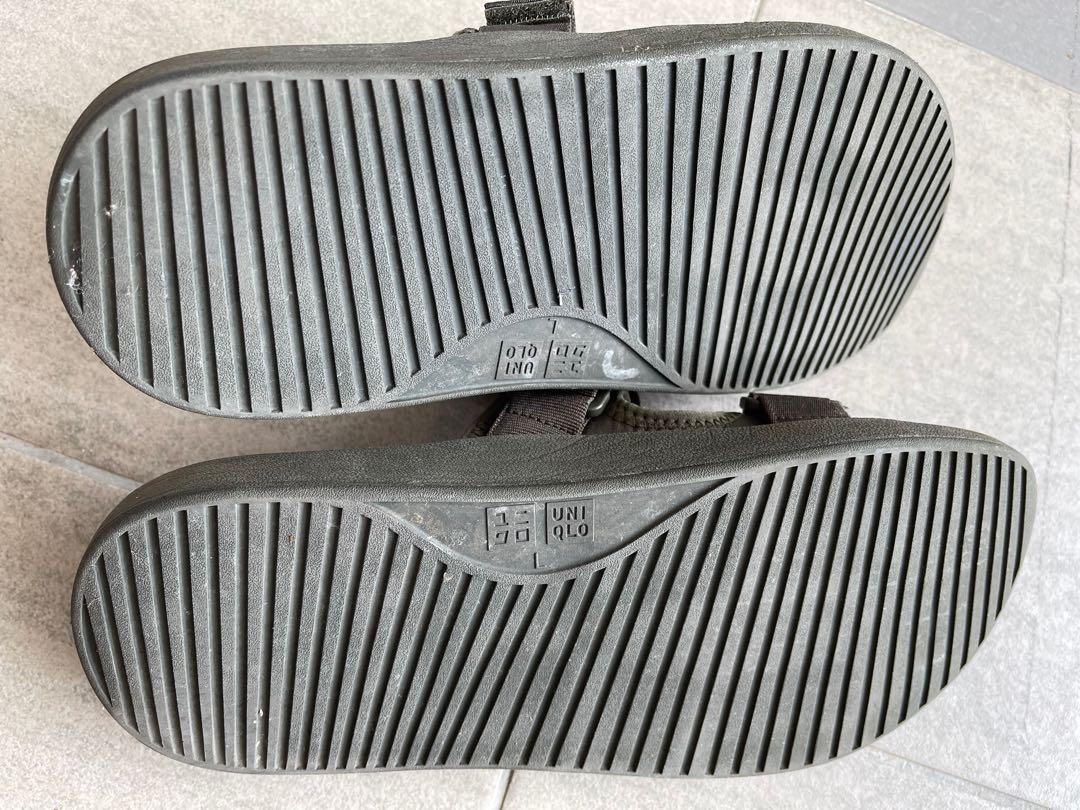 Uniqlo 2-strap belt sandals, Men's Fashion, Footwear, Flipflops 
