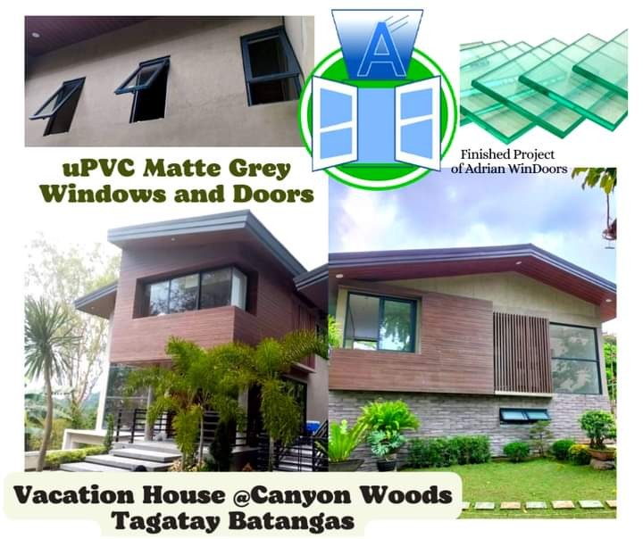 uPVC Matte Grey Windows and Doors, Furniture & Home Living, Furniture ...