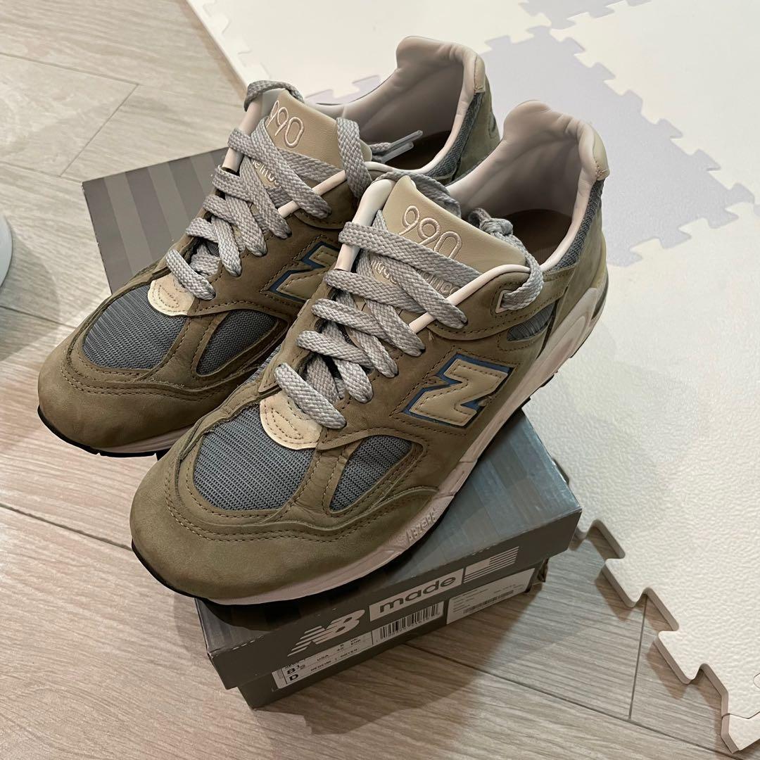 US8.5 New Balance 990 V2 JP NB M990KBM2 not V1 V3