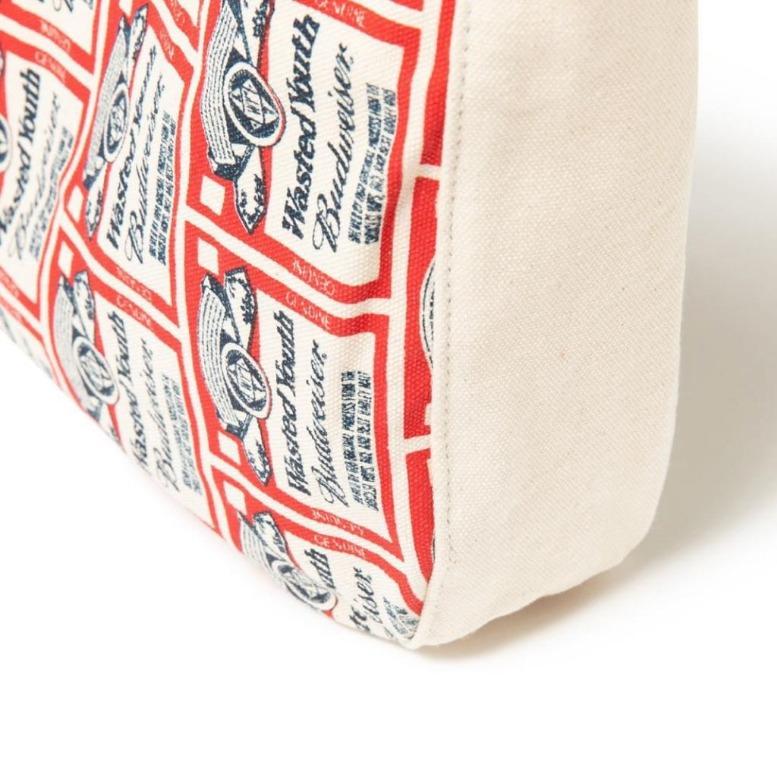Verdy x Wasted Youth x Budweiser Monogram Canvas Paperboy Bag, 女