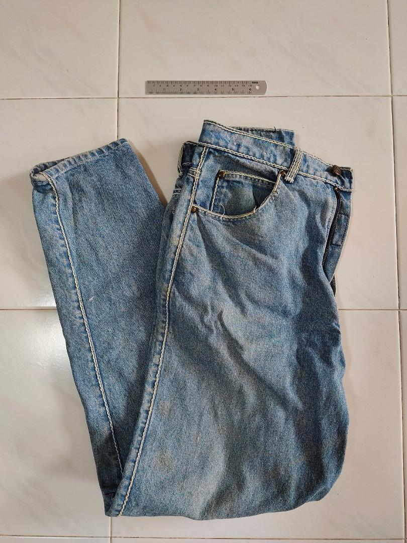 Vintage Blue Woman'S Jeans 80S Fashion, Women'S Fashion, Bottoms, Jeans &  Leggings On Carousell