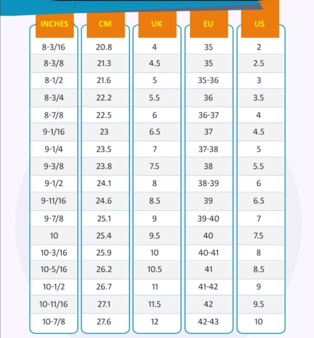 Dr martens women's 2025 shoe size chart