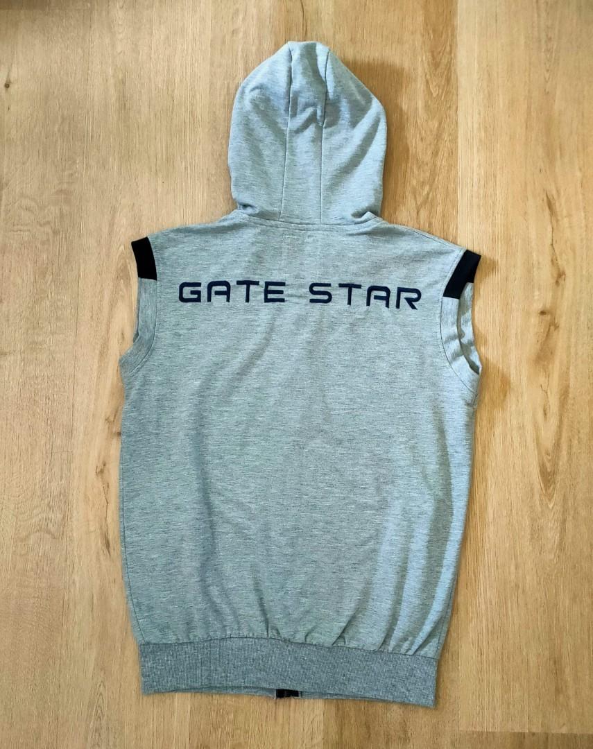 Vintage Hooded Vest, Men's Fashion, Tops & Sets, Vests on Carousell