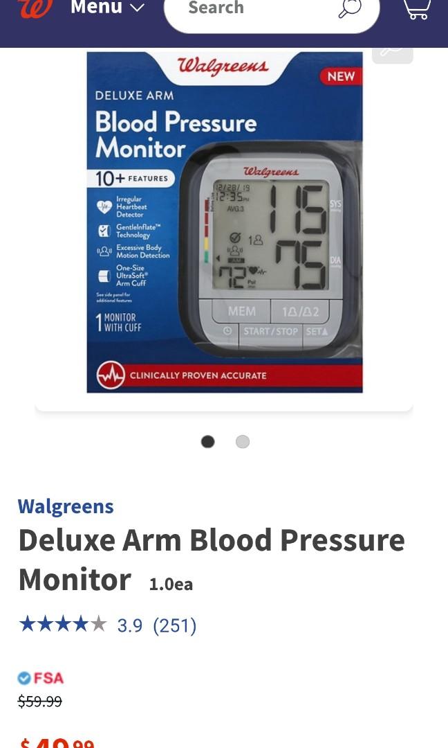 WGNBPA-220  Walgreens Blood Pressure Monitors