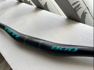 Yeti Turq  Carbon Handlebar - 35mm - black/turquoise