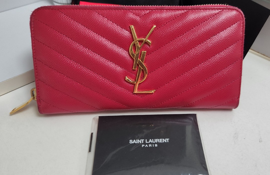 YSL Long Wallet, Women's Fashion, Bags & Wallets, Wallets & Card
