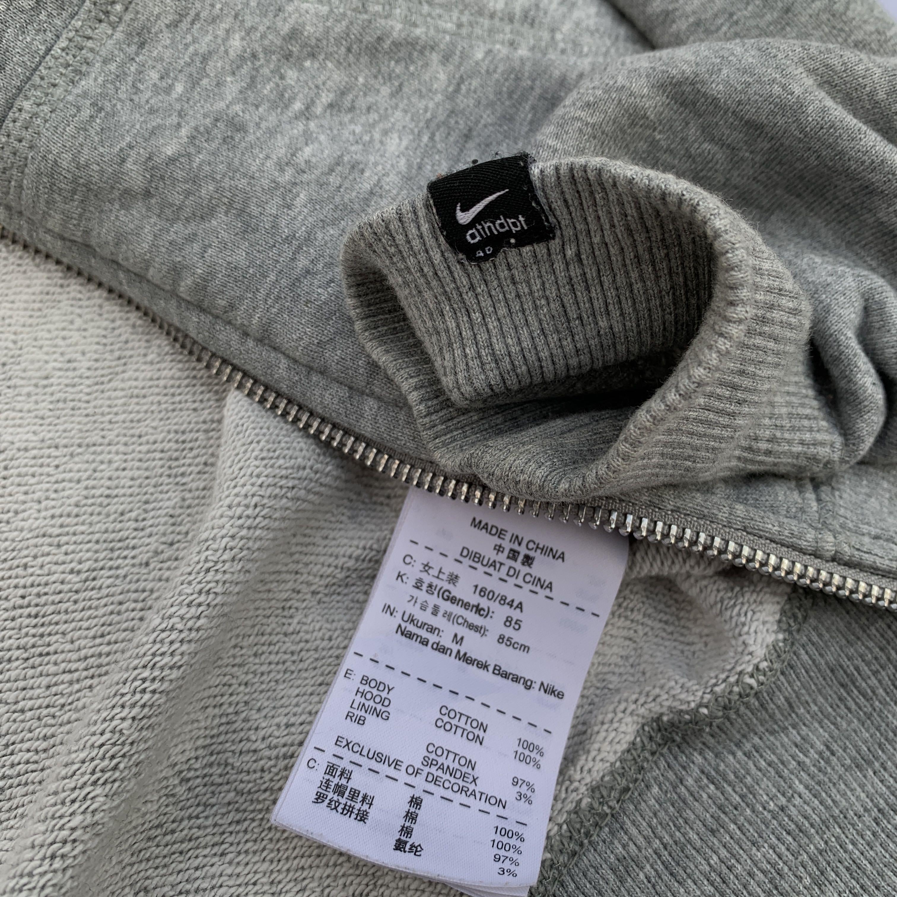 Zip Hoodie Nike athdpt Fesyen Pria Pakaian Baju Luaran di