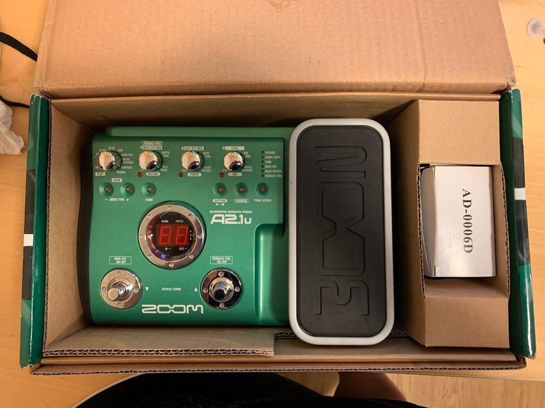 Zoom A2.1u Multi-effect Pedal for Acoustic Guitar (19/7 Updated