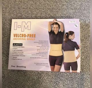 100%全新! 媽媽產後收腹帶收肚腰封 I-M Velcro-free abdominal binder Brand new!