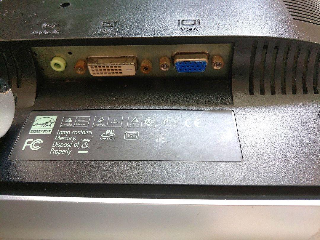 19 Inch HP LCD Monitor With Builtin Speaker, Model HPw1907, With Power