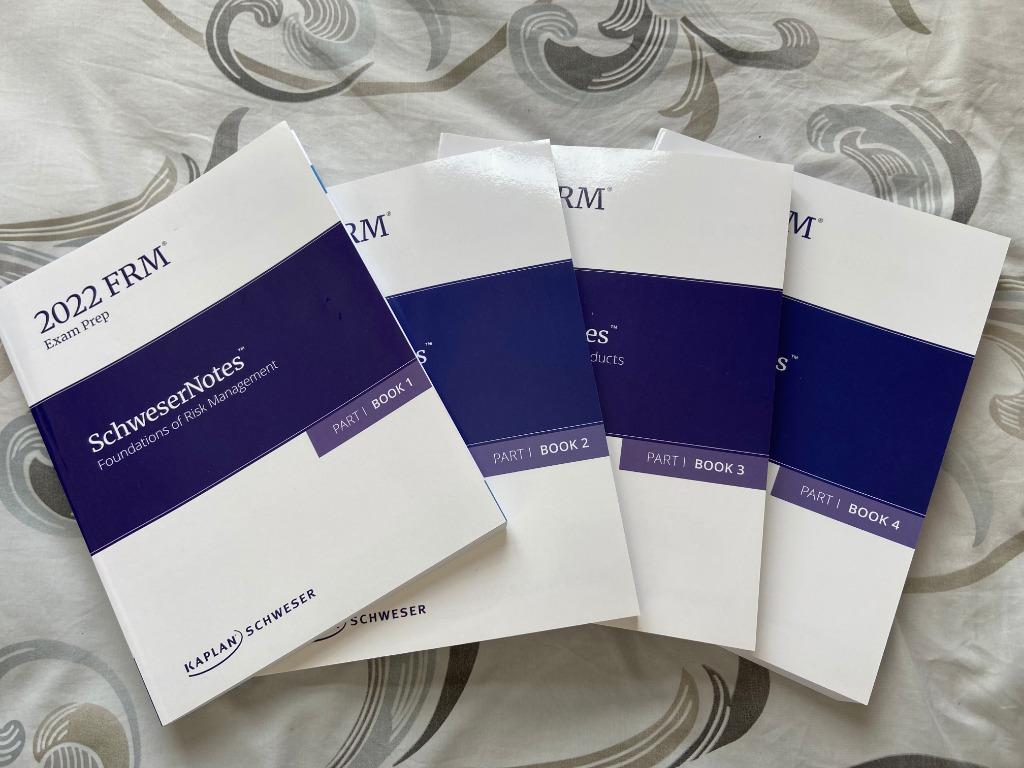 2022 FRM Part 1 Kaplan Exam Prep SchweserNotes 全套(Free 