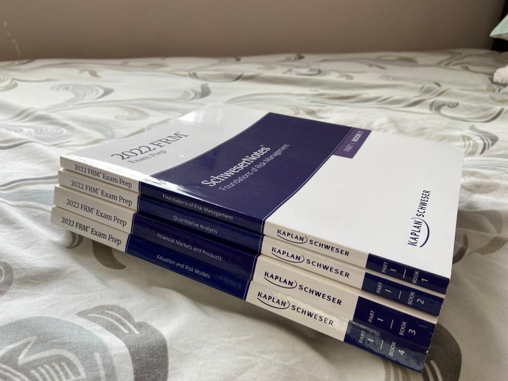 2022 FRM Part 1 Kaplan Exam Prep SchweserNotes 全套 (Free QuickSheet), 興趣