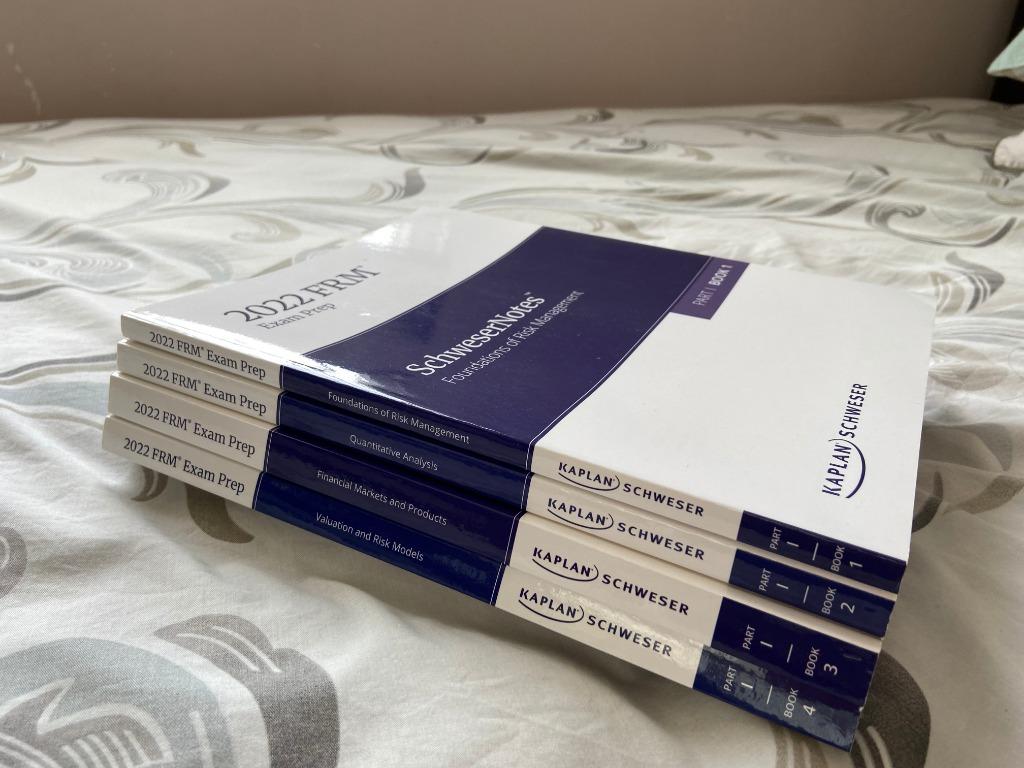 2022 FRM Part 1 Kaplan Exam Prep SchweserNotes 全套(Free 