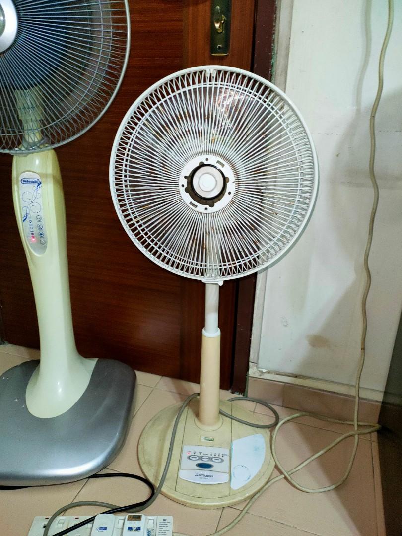 2for10, working Mitsubishi fan , standing fan, Furniture & Home Living