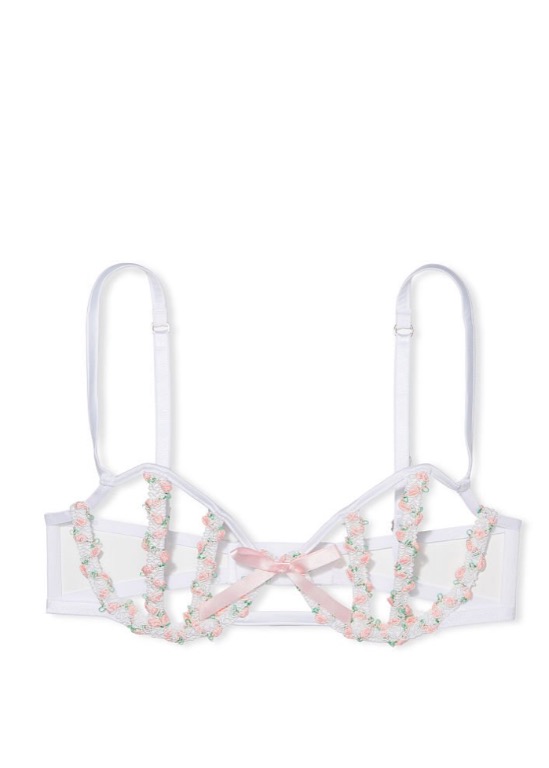 Victoria's Secret Dream Angels Wicked Unlined Balconette Bra White - $19  (57% Off Retail) - From Naomi