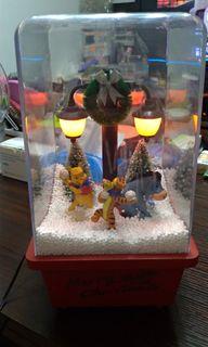 迪士尼 維尼飄雪機 絕版