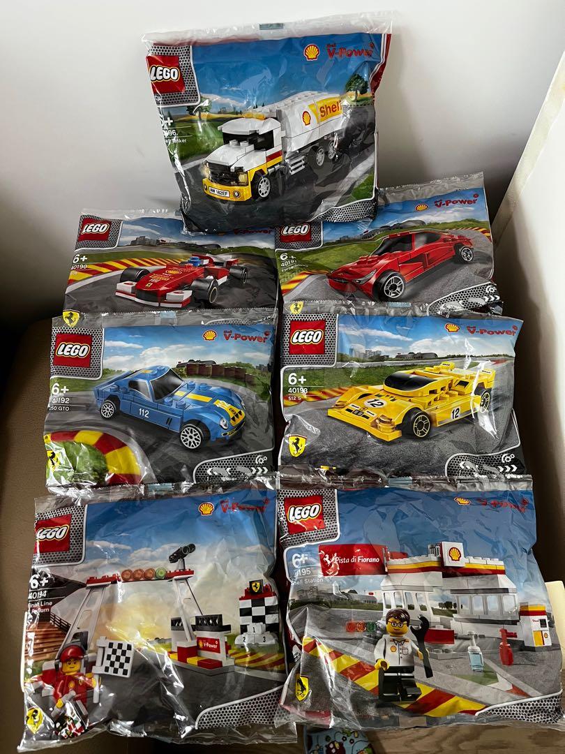 全新絕版lego X Shell V Power 玩具一套七件 興趣及遊戲 玩具 遊戲類 Carousell