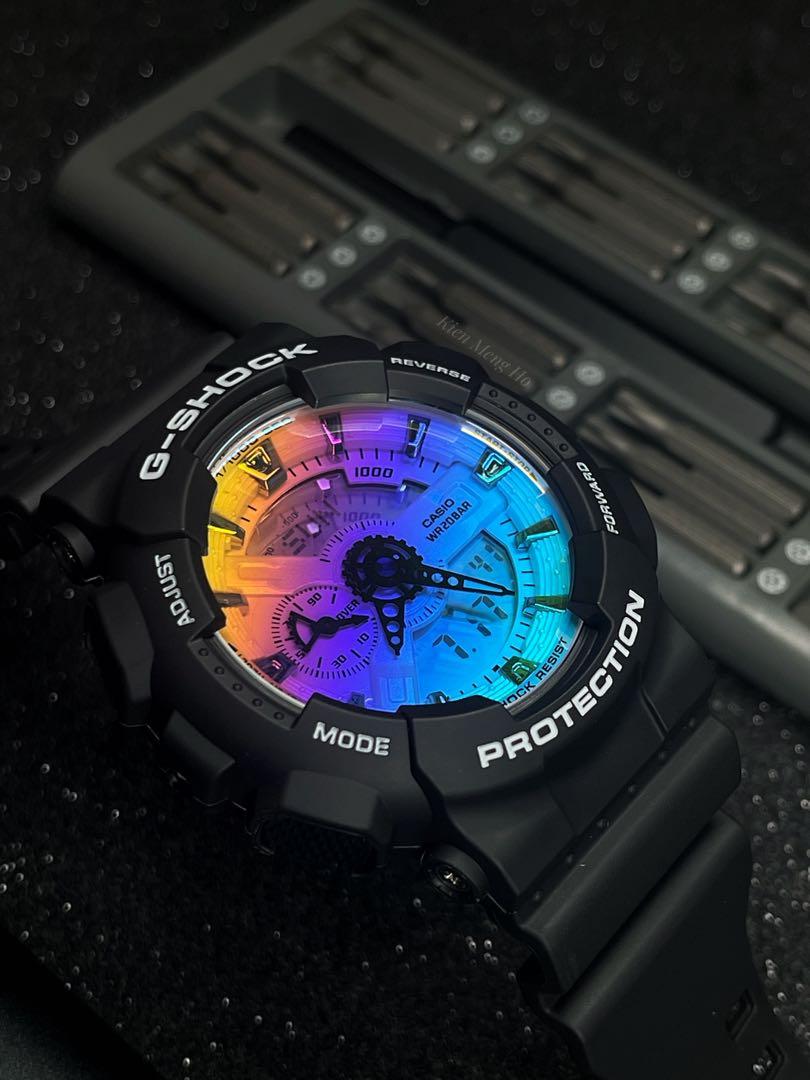 GA 110SR 1A DIGITAL ANALOG UNISEX G SHOCK WATCH GA 110SR 1