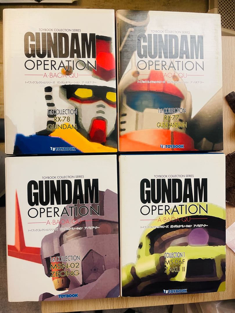全新中古Toybook Toy book collection series Gundam operation