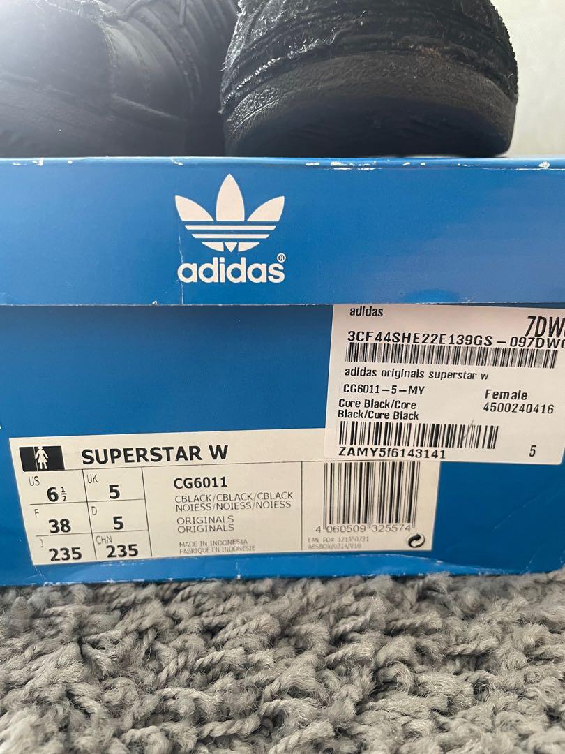 Adidas Superstar Women Sneakers Black Women s Fashion Footwear