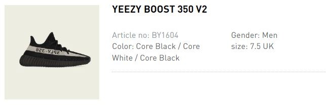 Adidas yeezy boost black and white sale
