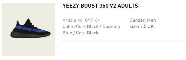 Adidas yeezy boost 350 v2 top adults
