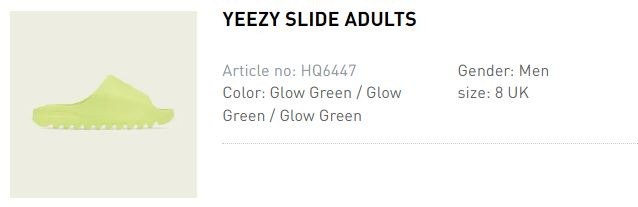 Adidas yeezy green glow store