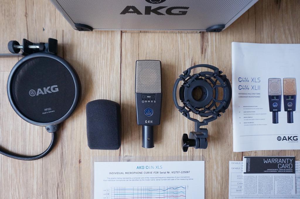 AKG C414 XLS 電容式麥克風, 免費物品在旋轉拍賣