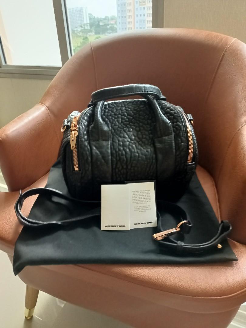 Alexander wang mini rockie rose gold shop