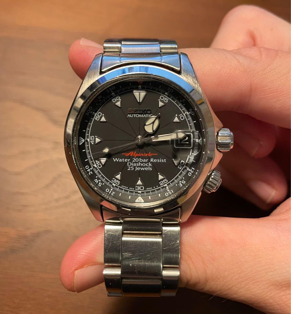 Seiko 'Red' Alpinist SCVF005 Watch, Luxury, Watches on Carousell