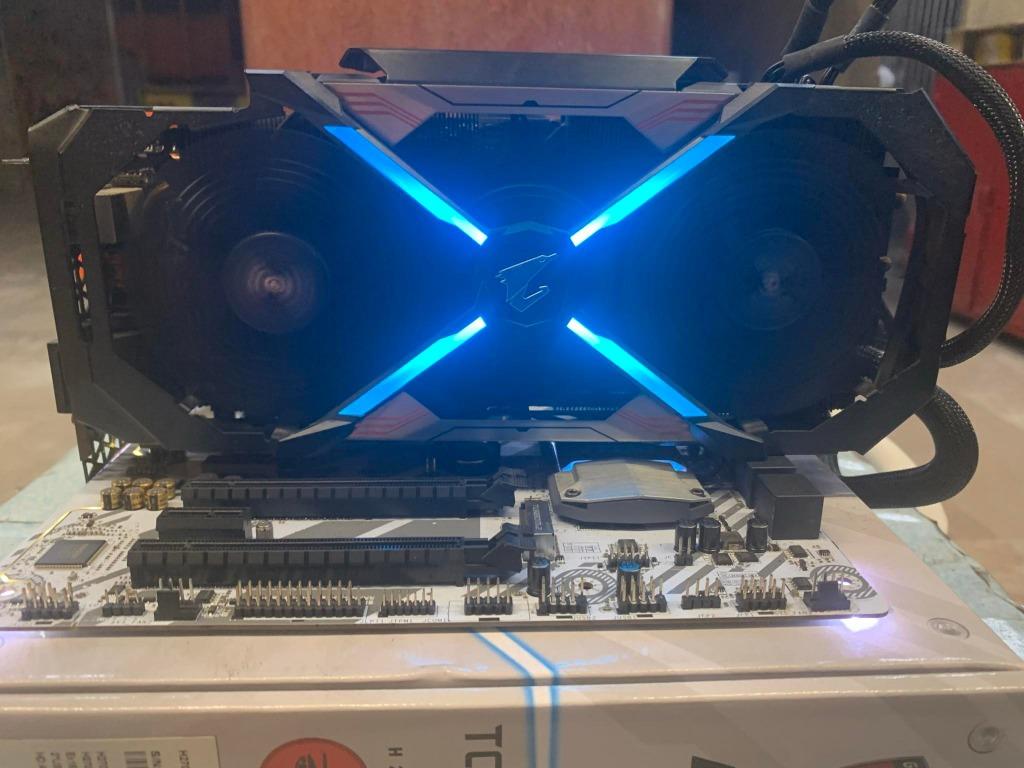 AORUS Geforce GTX 1080Ti (Category: Computer Parts) located in Caloocan City. Submitted by sherick100 (Listing ID 1173150347, Image 1). Description: SELLING AORUS GEFORCE GTX 1080 Ti 11GB RFS: Need Funds for Upgrade Mode of Payment: LBC COD/COP, Gcash, Bank Transfer, Cash on Pickup (Manila Area), Can also do meetup within Metro Manila Once Paid, the buyer can book Lalamove for item pickup but he/she will be responsible for the shipping fee. Thank