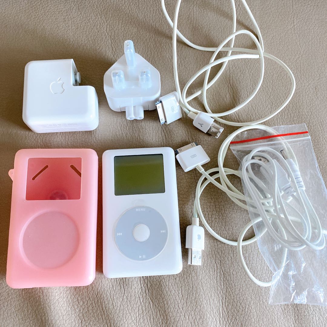 Apple 第4代iPod 白色標準版20GB Classic 4th edition collectible