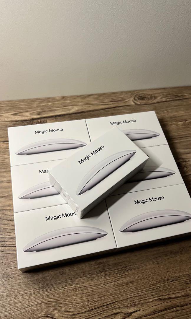 Apple Magic Mouse 2 White (Category: Mouse & Mousepads) located in Manila. Submitted by techietrade (Listing ID 1173174405, Image 2). Description: Product: Apple Magic Mouse - White Condition: Brandnew | Sealed Compatibility: Most bluetooth-enabled devices accepting mouse input (Mac, iPad, Windows, Android) Warranty: 1 Year Apple Official Warranty Inclusions (inside the box): USB-C to Lightning Cable (1 m) — Delivery method: Grab | Lalamove | LBC