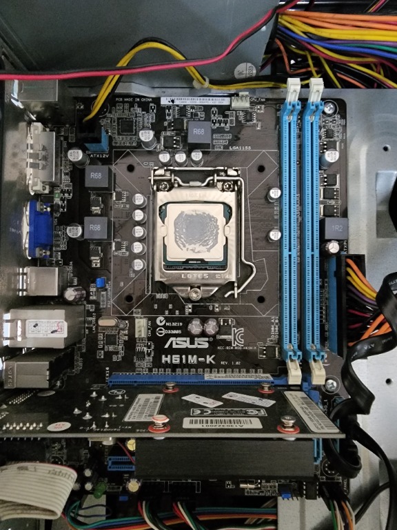 Asus H61MK Desktop Motherboard H61 Socket LGA 1155 i3 i5 i7 DDR3 16G