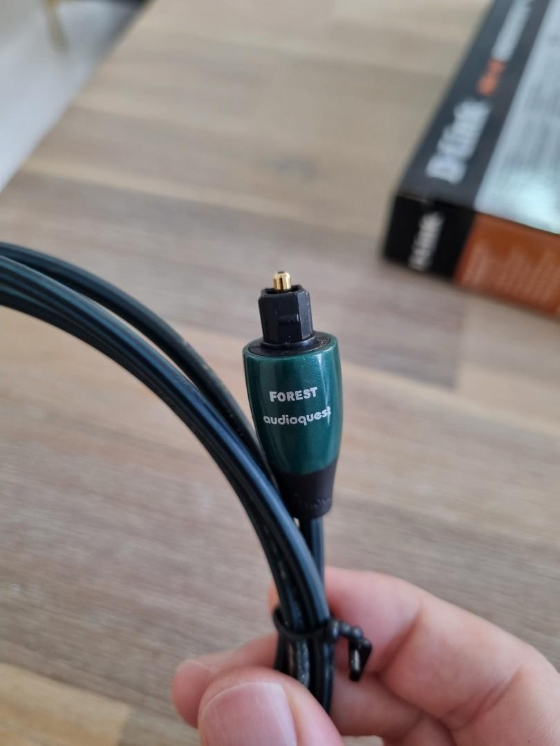 Audioquest Optical Cable 1.5m, Audio, Other Audio Equipment on Carousell