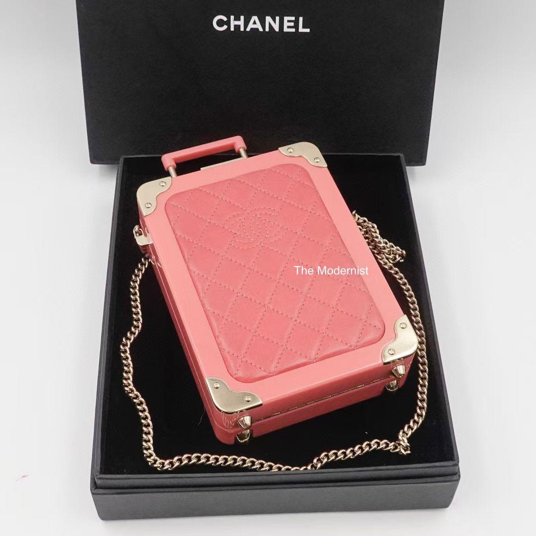 Chanel mini on sale suitcase bag