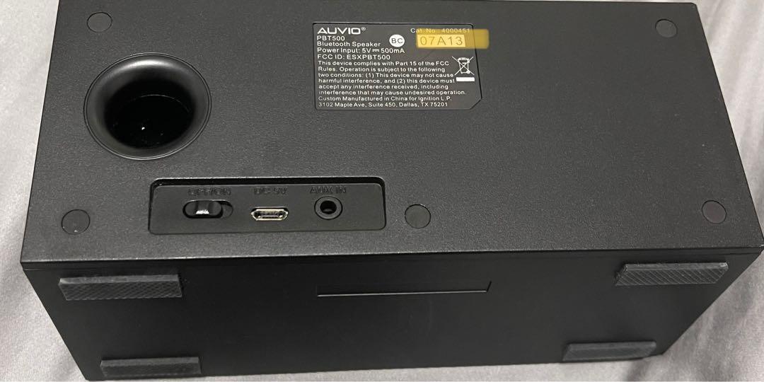 Auvio pbt500 bluetooth speaker