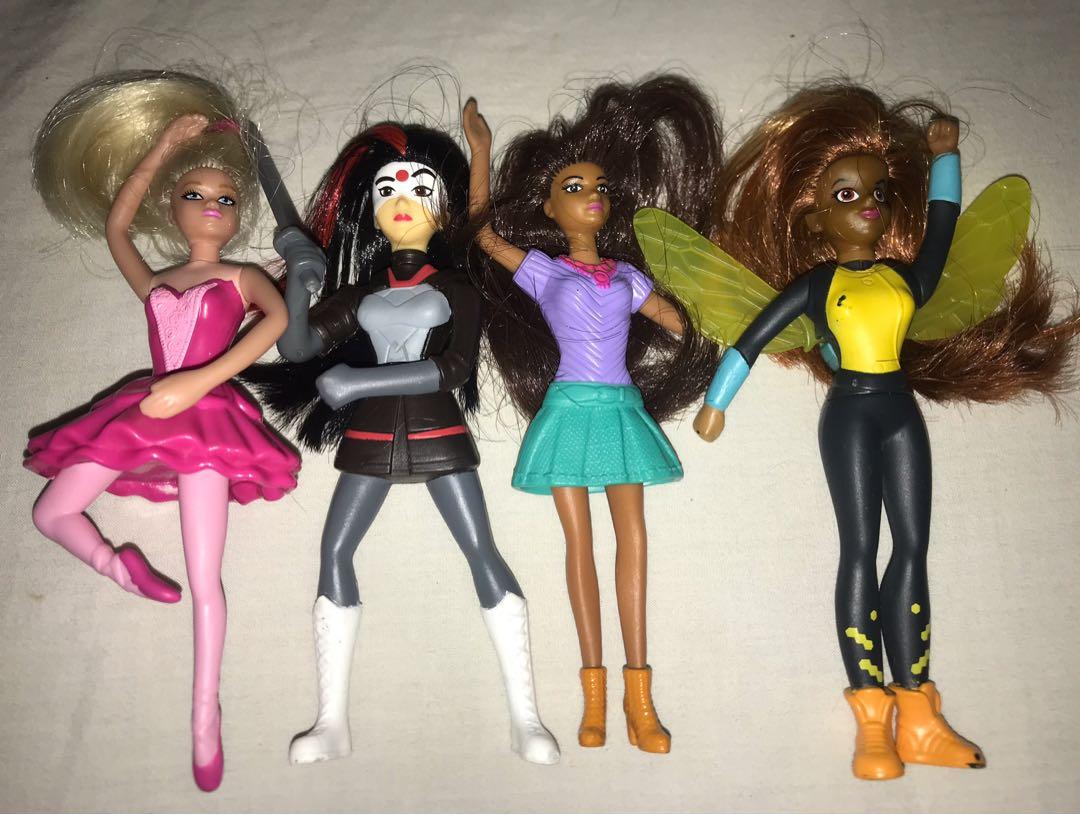 Barbie Mini Dolls (Category: Kids Toys) located in Angeles City. Submitted by baby.prince (Listing ID 1173125305, Image 1). Description: Set. Take all. 10pcs. Used. Authentic Mini Barbie Dolls. In good condition-with manageable hair, no cracks, no bite marks, no inks. With few paint chips. Height: 5 inches. Great addition to your collections. FLAWS: WITH PAINT CHIPS. Zoom pics to see. Actual pics posted. Will come as shown in the photos. #Barbie 