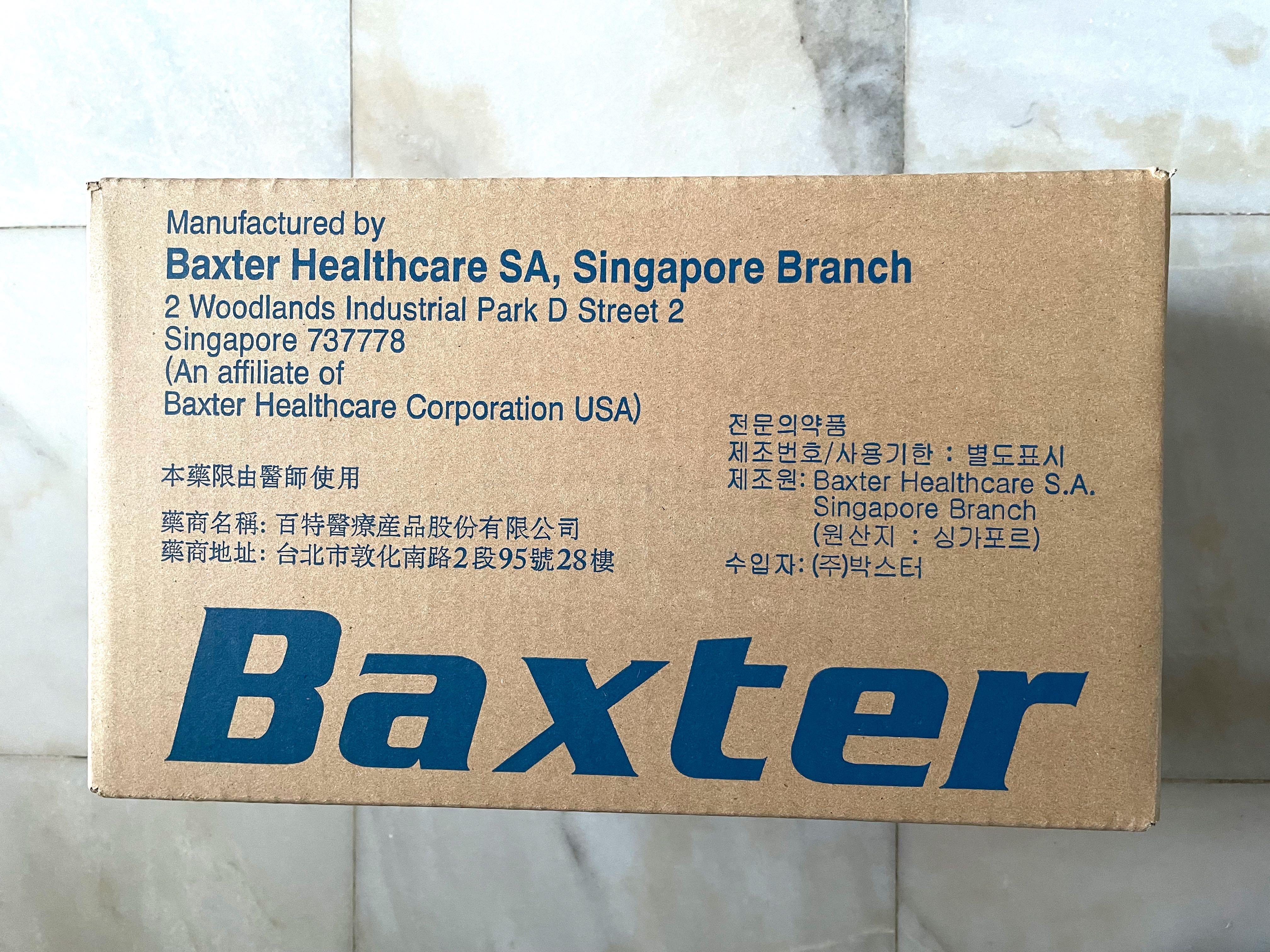 Baxter Peritoneal Dialysis Solution 5L 1.5 & 2.5, Health