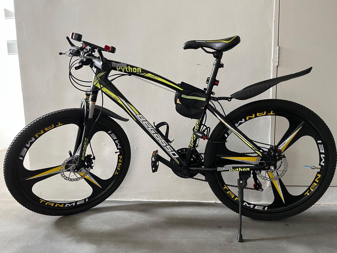 Python Bicycles Begasso Python 26inch Hybrid MTB, Sports Equipment, Bicycles & Parts ...