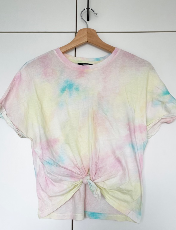 Tie dye shirt bershka cheap