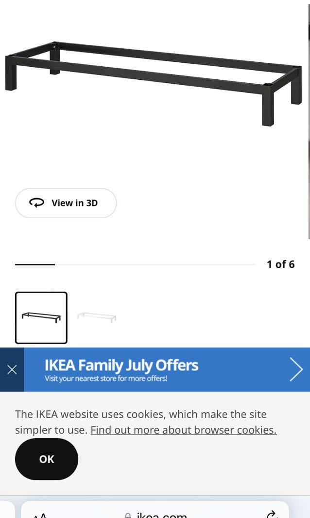 Besta ikea leg feet base very stable, Furniture & Home Living