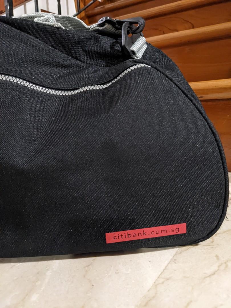 Black traveler bag citibank store