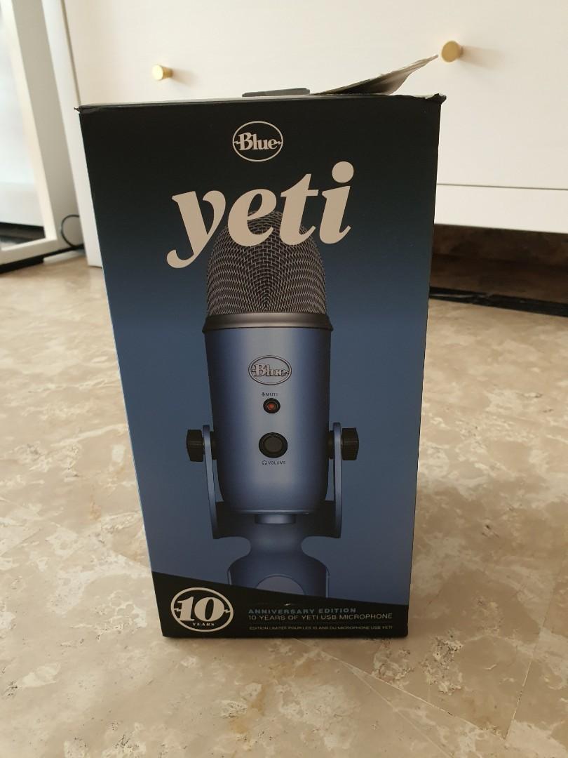 Blue yeti microphone, Audio, Microphones on Carousell