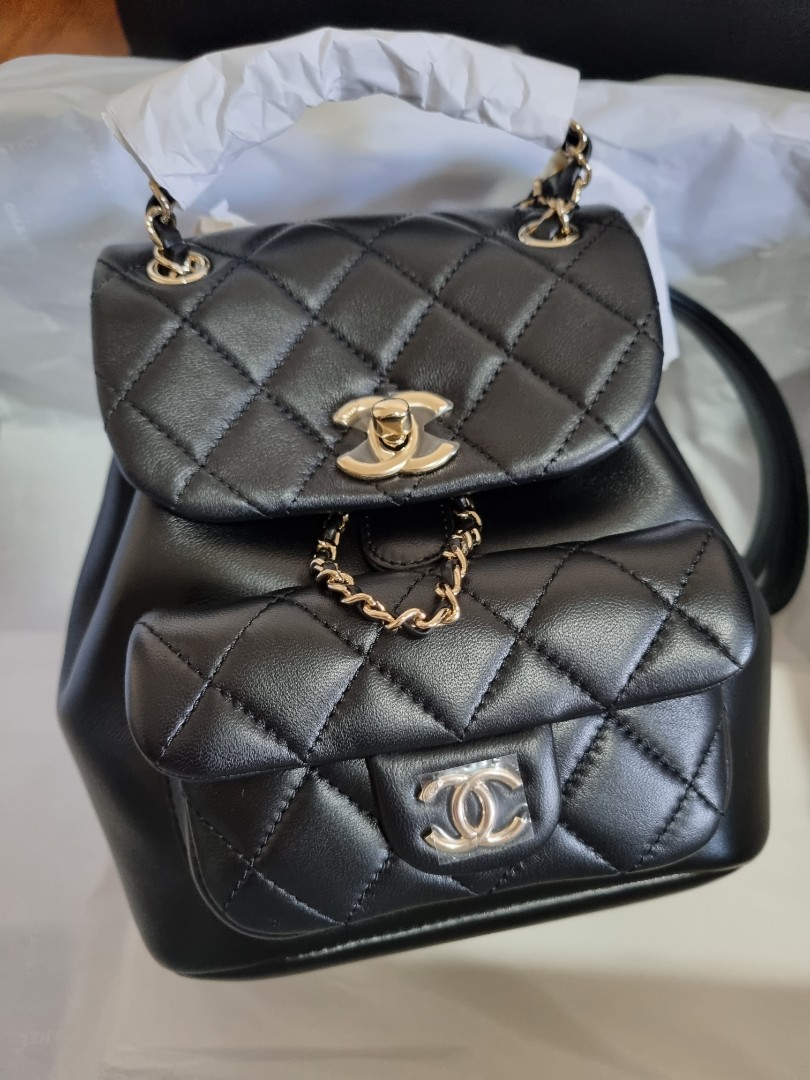 For Sale: ❌ SOLD ❌ Brand New Chanel 22A Small Black Duma