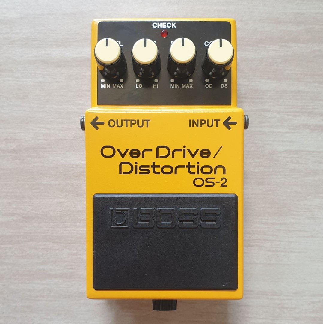 Boss Overdrive/Distortion OS2, Hobbies & Toys, Music & Media, Music