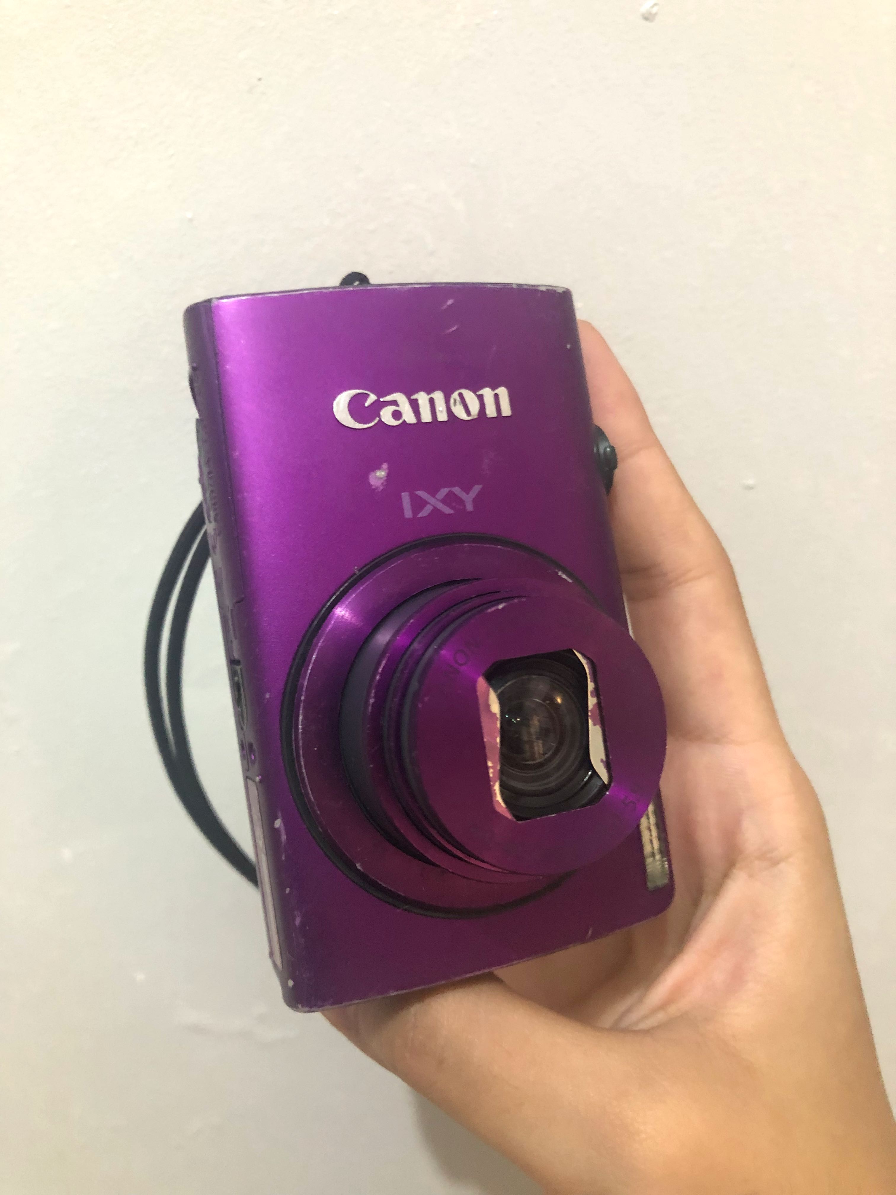 キャノン Canon IXY600F デジカメ パープル-